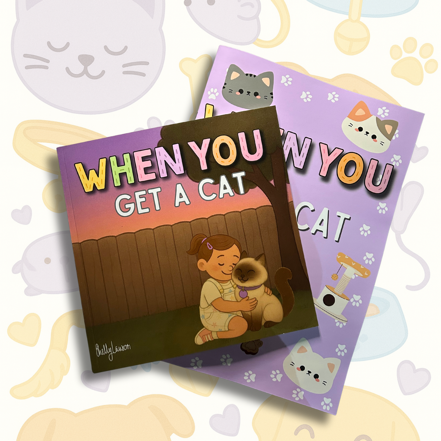 When You Get a Cat - Book and Colouring Bundle