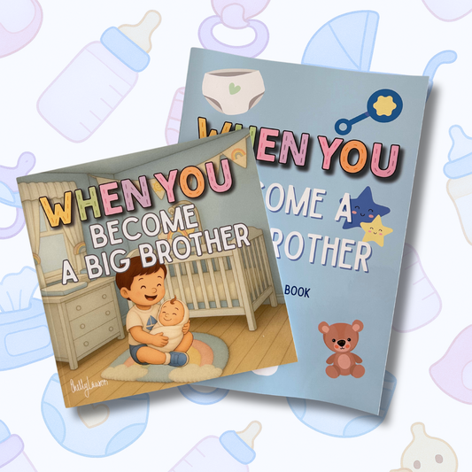 When You Become a Big Brother - Book and Colouring Bundle