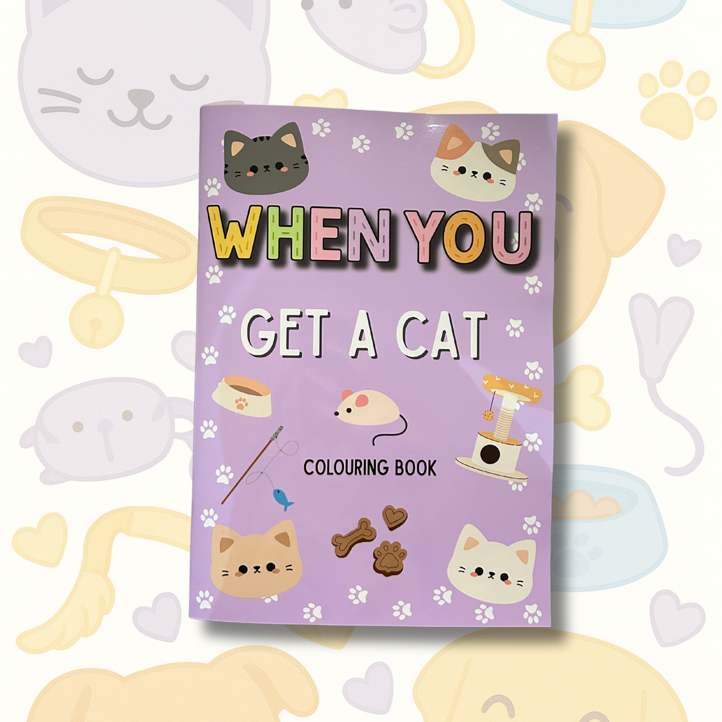 When You Get a Cat - Book and Colouring Bundle