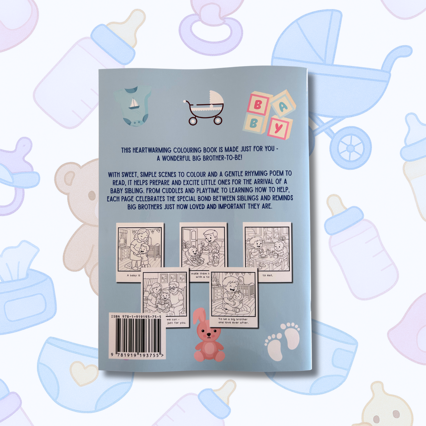 When You Become a Big Brother - Book and Colouring Bundle