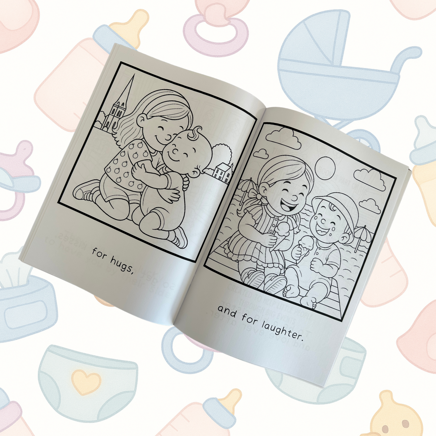 When You Become a Big Sister - Book and Colouring Bundle