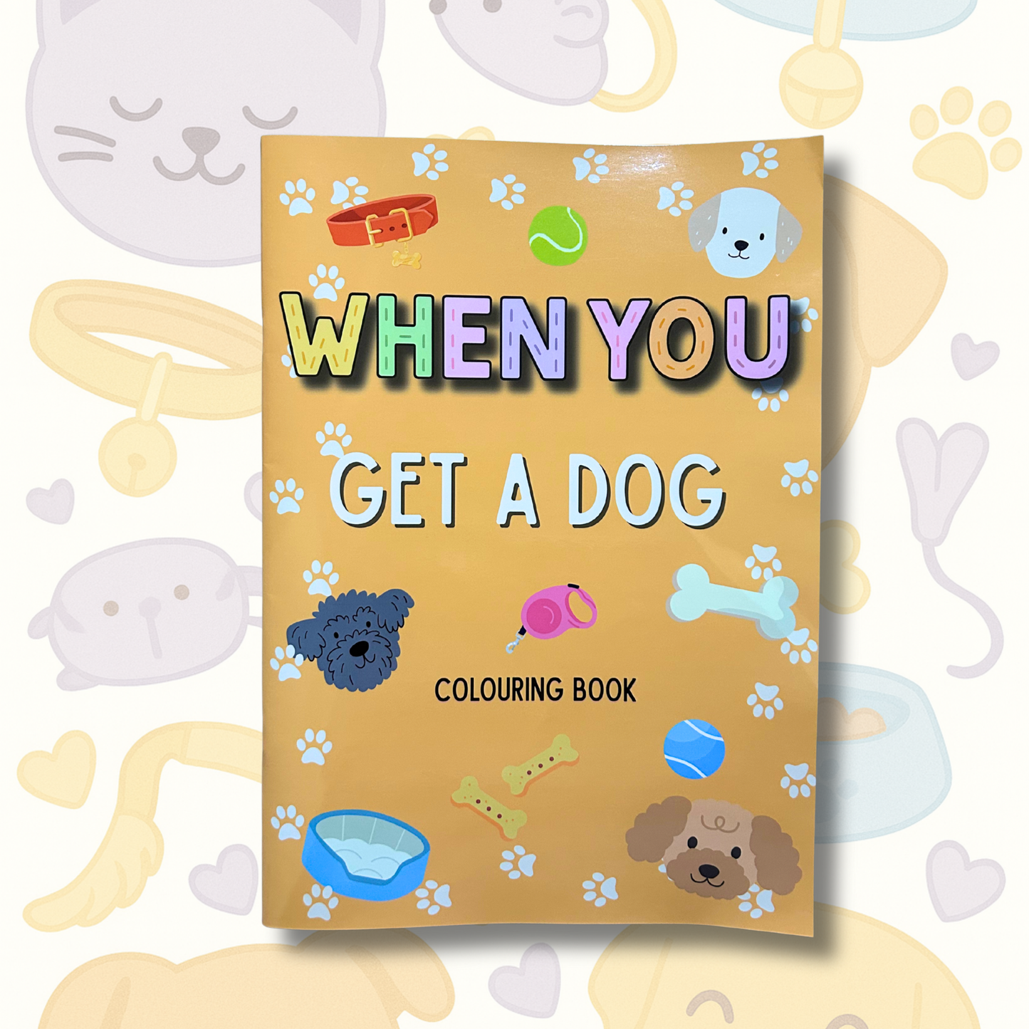 When You Get a Dog - Book and Colouring Bundle