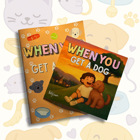 When You Get a Dog - Book and Colouring Bundle