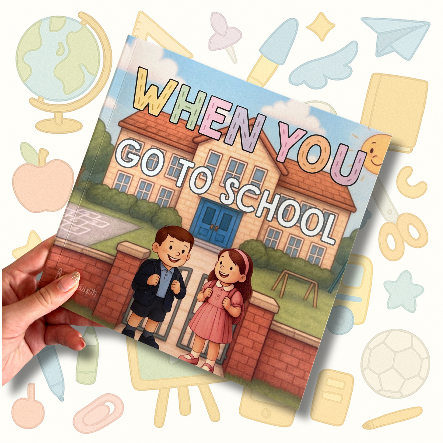When You Go to School - Book and Colouring Bundle
