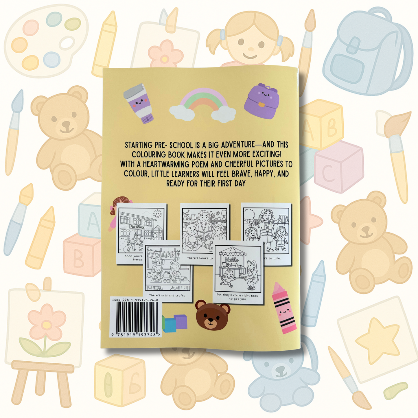 When You Go to Pre-School - Book and Colouring Bundle