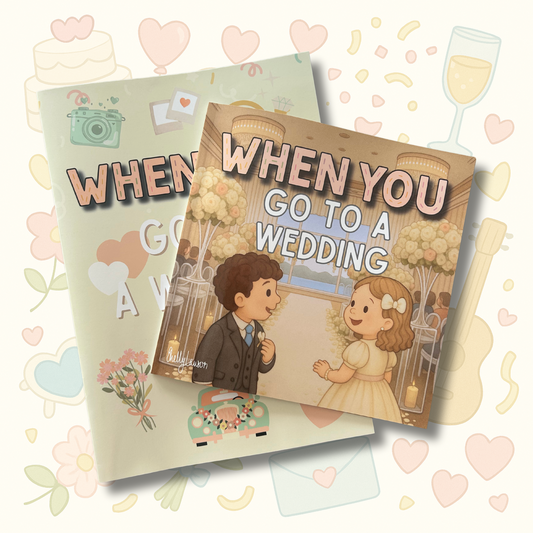 When You Go to a Wedding - Book and Colouring Bundle