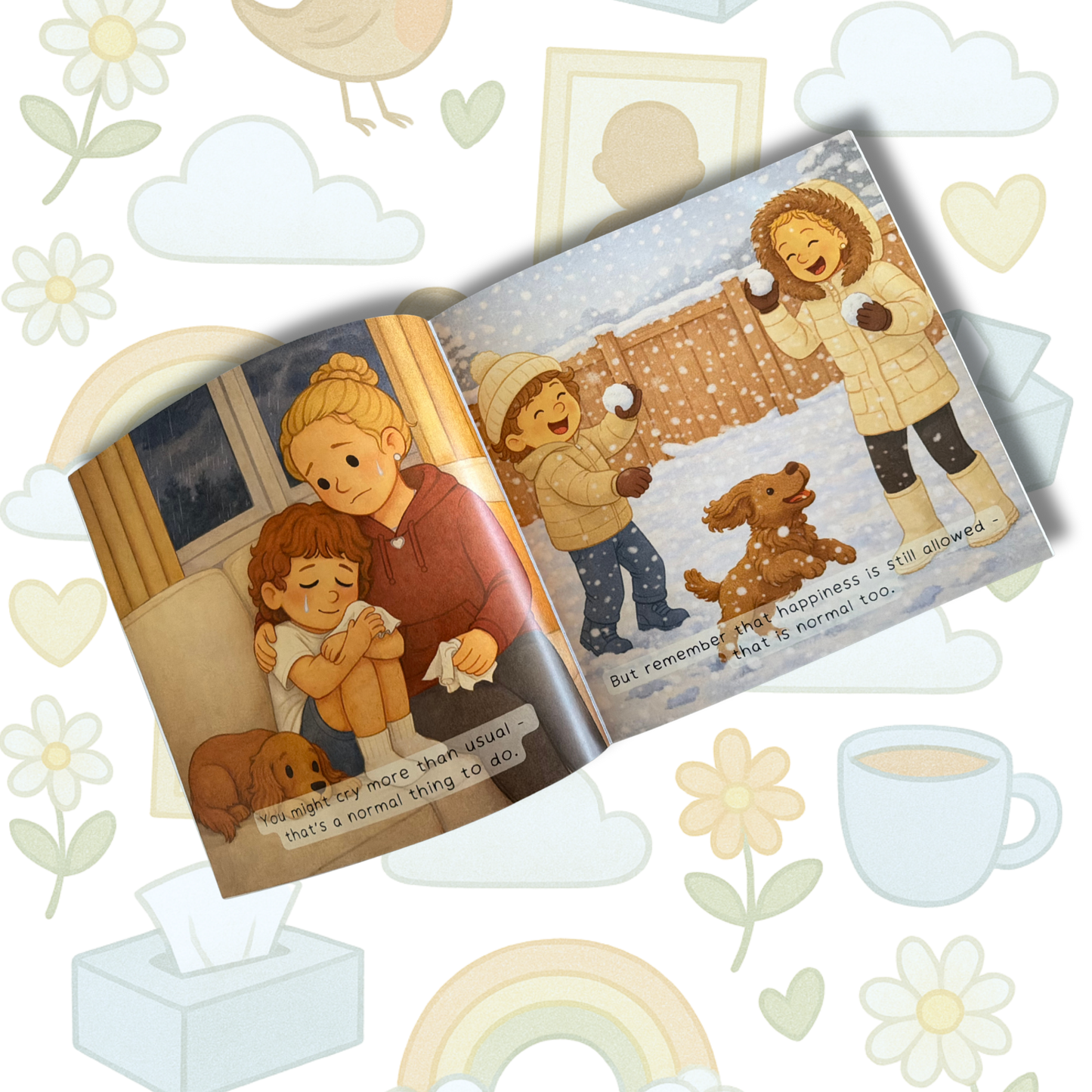 When You Lose Someone You Love - Book and Colouring Bundle