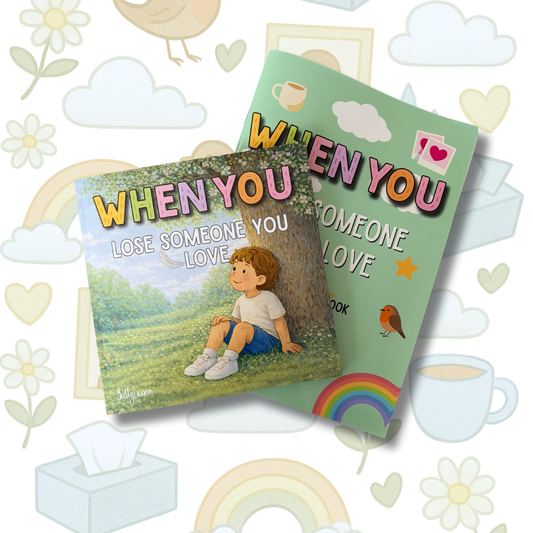 When You Lose Someone You Love - Book and Colouring Bundle