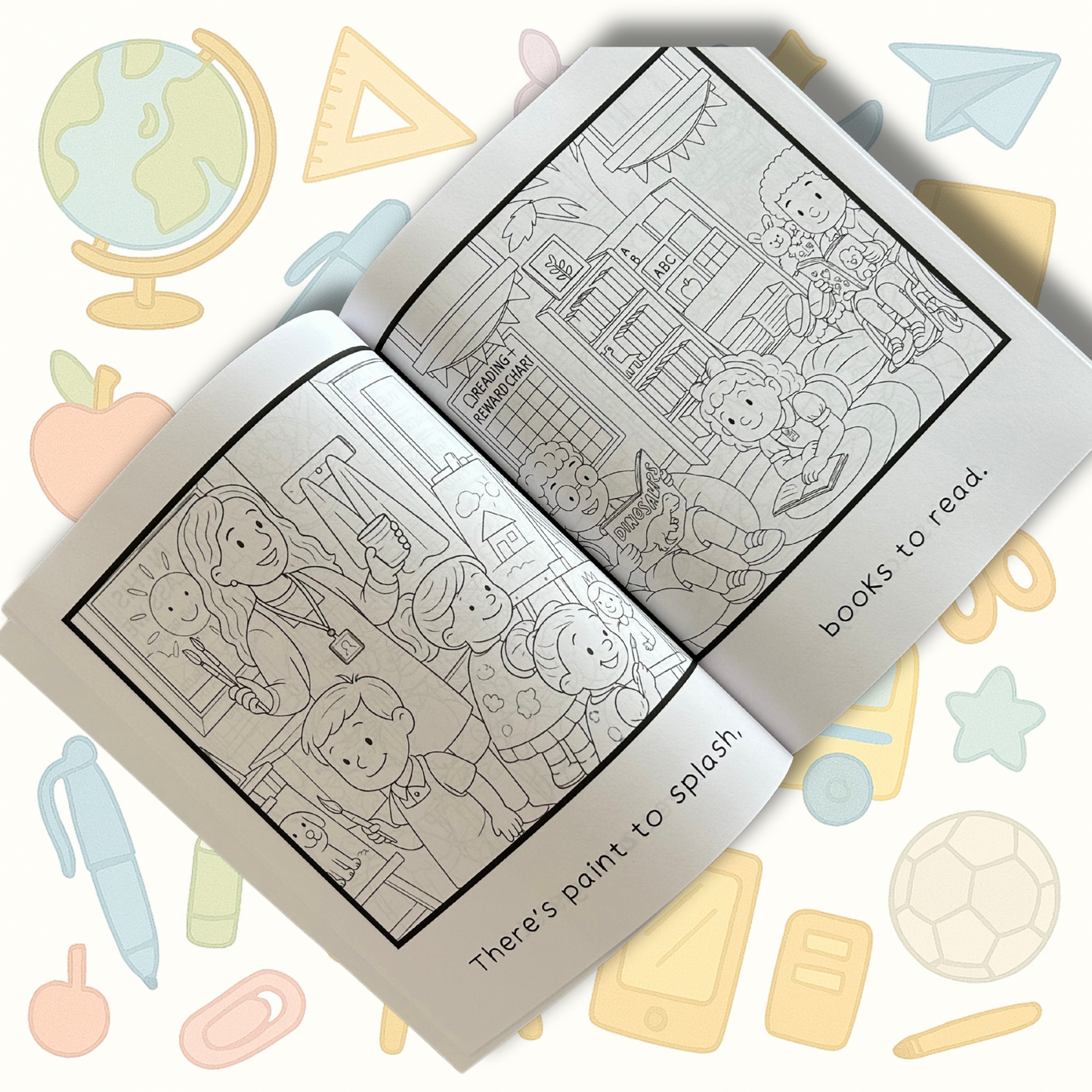 When You Go to School - Colouring Book